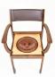 Preview: Sundo Toilettenstuhl Holz