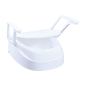Preview: Dietz Toilettensitzerhöhung SMART FIX mit Armlehnen und Deckel
