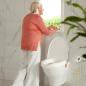 Preview: Etac Toilettensitzerhöhung MY-LOO 10cm mit  Klammern und Deckel