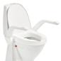 Preview: Etac Toilettensitzerhöhung MY-LOO fest 6cm mit Armlehnen