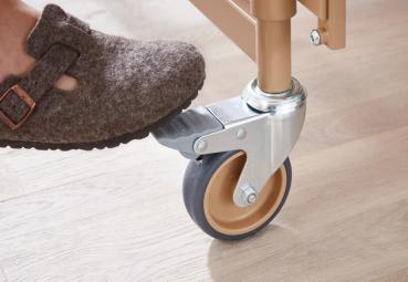 Burmeier Pflegebett DALI II Holzfederleisten, Bluetooth Handschalter