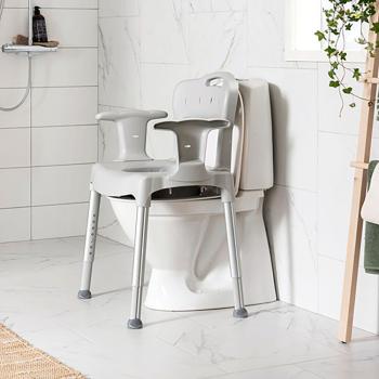 Etac Toilettenstuhl SWIFT 3 in 1 mit Toiletteneinrichtung