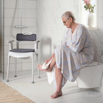Etac Toilettenstuhl SWIFT 3 in 1 mit Toiletteneinrichtung