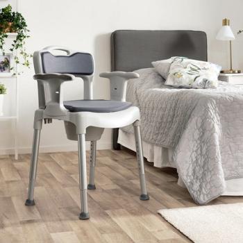 Etac Toilettenstuhl SWIFT 3 in 1 mit Toiletteneinrichtung
