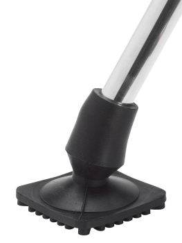 Preview: Ossenberg Gummifuß BIG FOOT viereckig mit Stahleinlage