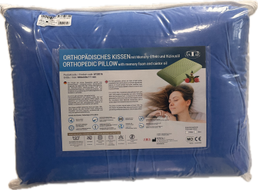 Antar Orthopädisches Nackenkissen AT03016 mit Rhizinusöl