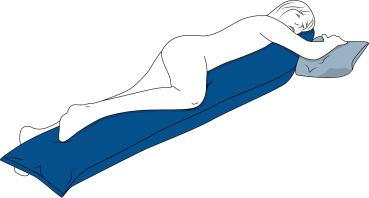 SHP CAREPUR Seitlagerungskissen 30° und 135°