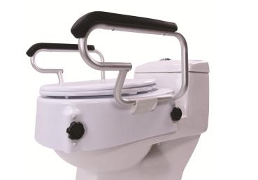 Antar Toilettensitzerhöhung AT51204 Armlehnen und Deckel