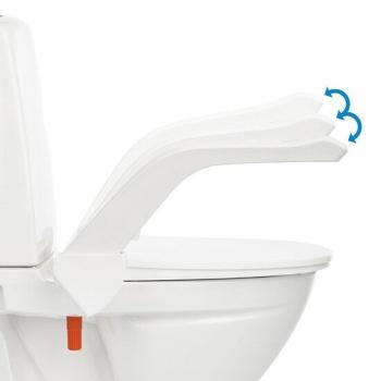 Etac Toilettensitzerhöhung MY-LOO  fest 10cm mit Armlehnen