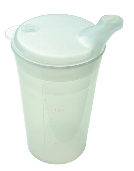 Sundo Trinkbecher Set mit Halter, kurzes Mundstück