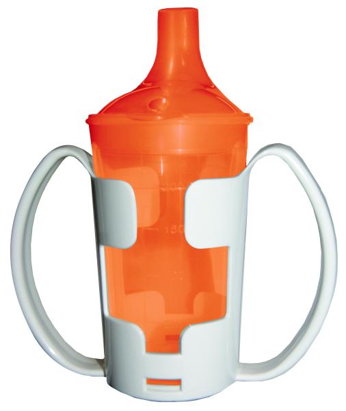 Sundo Trinkbecher Set mit Halter, langes Mundstück