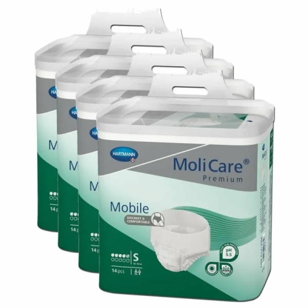 Hartmann MoliCare PREMIUM MOBILE 5 Tropfen Gr. S | leichte Inkontinenz