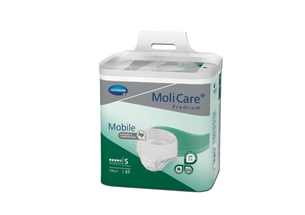 Hartmann MoliCare PREMIUM MOBILE 5 Tropfen Gr. S | leichte Inkontinenz