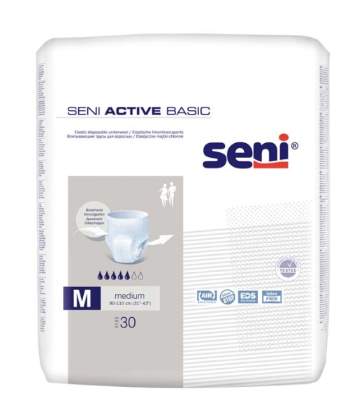 TZMO Seni Active Basic Pants Gr. M | mittlere Inkontinenz