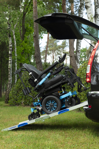 Vermeiren faltbare Rampe | Kofferrampe für E-Mobil