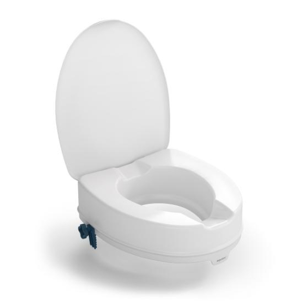 Invacare Toilettensitzerhöhung Aquatec PURE CALA 10cm mit Deckel