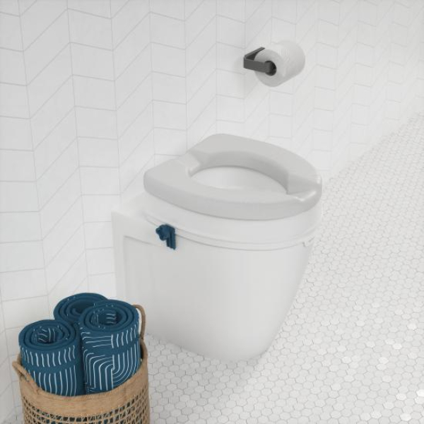 Invacare Toilettensitzerhöhung Aquatec PURE CALA 10cm mit Deckel
