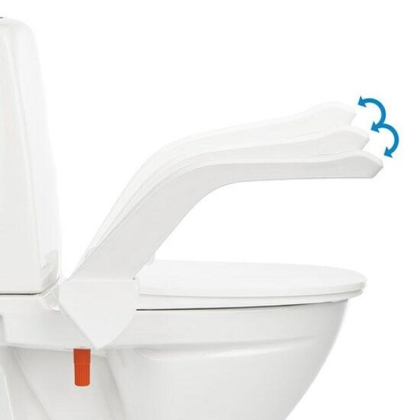 Etac Toilettensitzerhöhung MY-LOO  fest 10cm mit Armlehnen