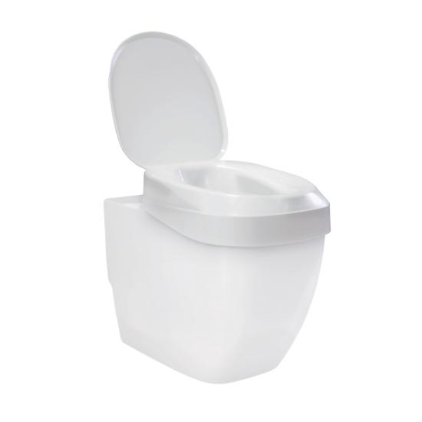 Invacare Toilettensitzerhöhung Aquatec 90 ERGO 10cm mit Deckel